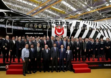 Türk Hava Yolları'ndan Beşiktaş'a özel uçak