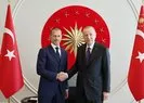 Başkan Erdoğan UEFA Başkanı’nı kabul etti