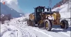 Şırnak’ta kapalı köy yolları ulaşıma açıldı