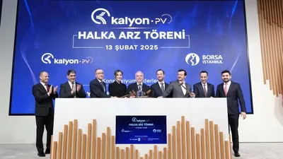 Borsa İstanbul’da gong Kalyon PV için çaldı