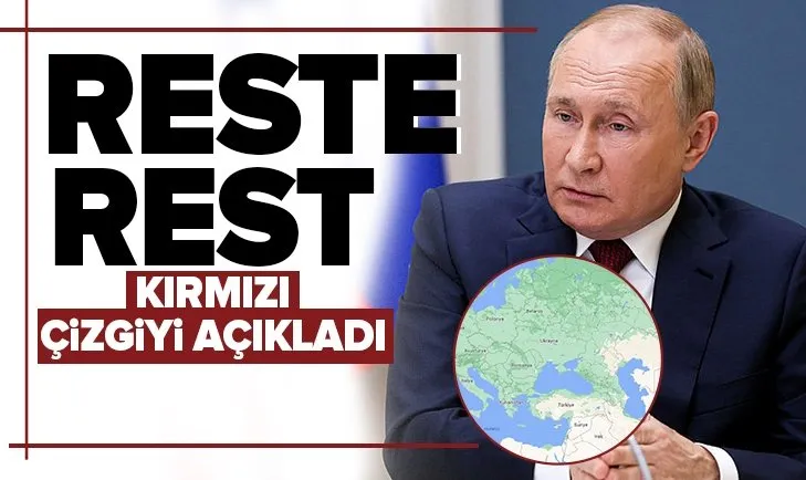 Rusya Devlet Başkanı Putin’den NATO’ya kırmızı çizgi uyarısı
