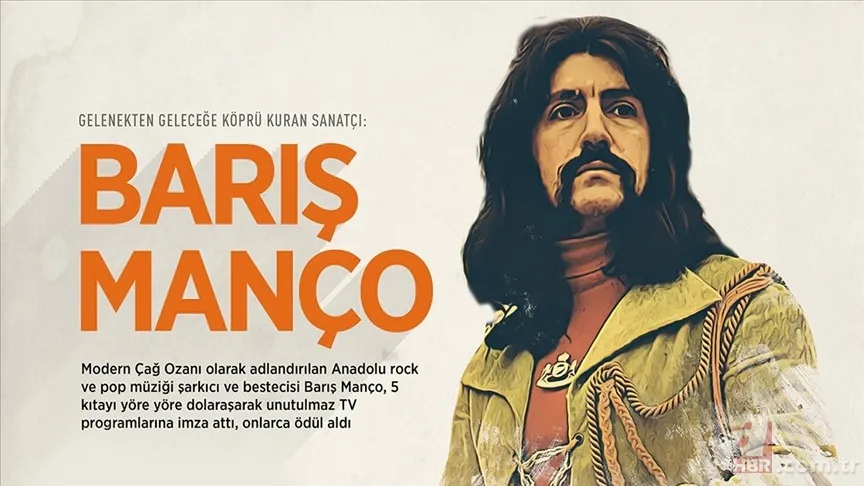 Önce gerçek adı, şimdi de memleketiyle şaşırttı... 25 yıl önce aramızdan ayrılan Barış Manço bakın aslen nereliymiş! 3