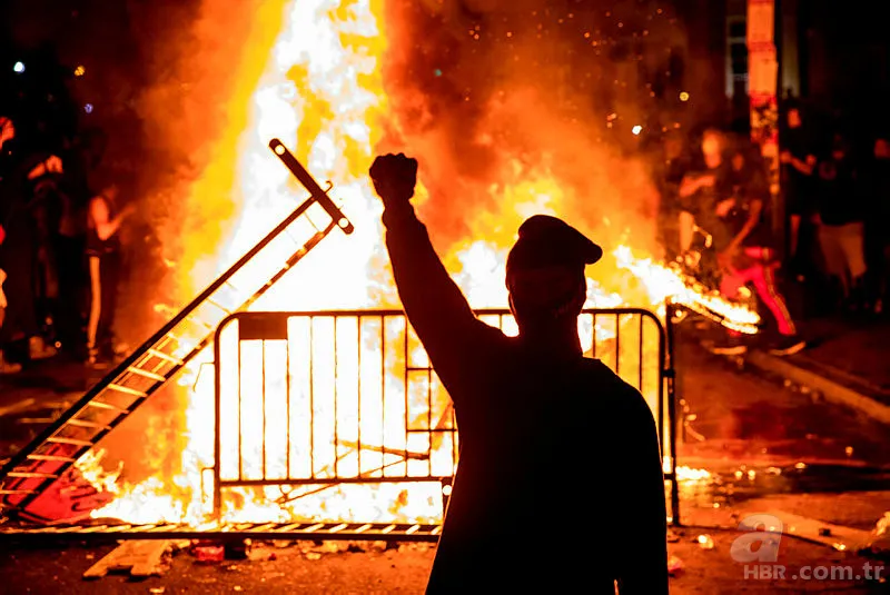 George Floyd'un ölümü Beyaz Saray’ı savaş alanına çevirdi: Yak, yık, öldür, yok et! ABD rüyası tersine döndü 4