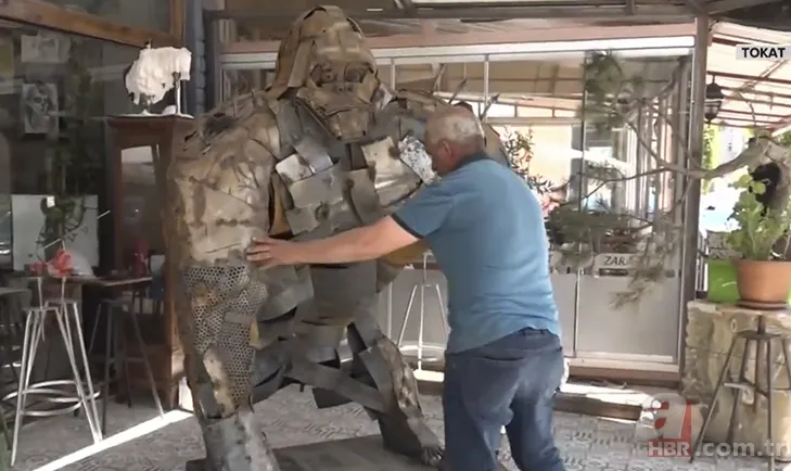 Son dakika: Hurda malzemelerden öyle bir şey yaptılar ki... Görenler hayrete düşüyor 3