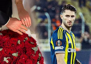 Fenerbahçe'nin milli yıldızı İsmail Yüksek nişanlandı