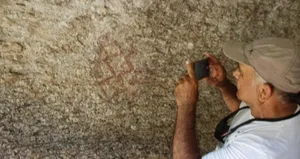 Latmos’ta yeni kaya resimleri bulundu