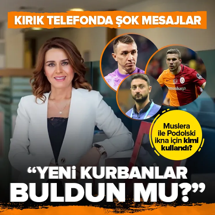 Yeni mesajlar ortaya çıktı! Muslera ve Podolski...