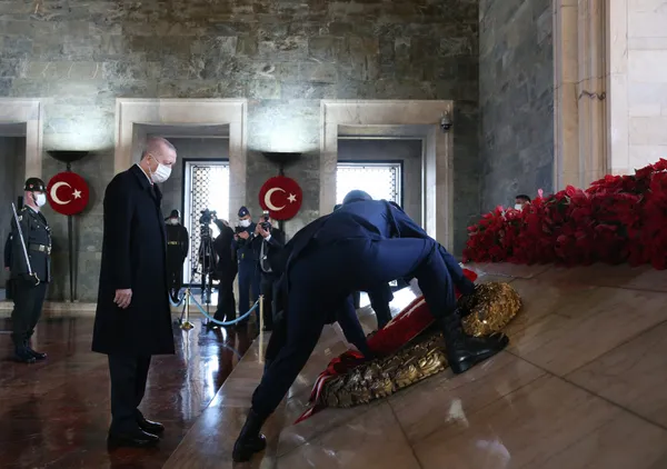 Son dakika: Başkan Erdoğan ve devlet erkanı Anıtkabir’de