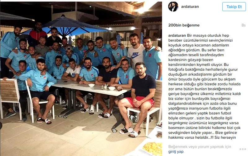 Arda Turan: Hakkımız varsa helaldir - 1