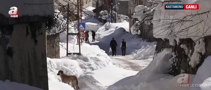 Görüntüler Sibirya’dan değil Türkiye’den! A Haber canlı yayınında şoke eden anlar 25