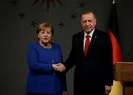 Son dakika: Başkan Erdoğan ile Merkel arasında kritik İdlib görüşmesi