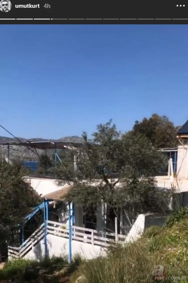 Kıvanç Tatlıtuğ ve Başak Dizer coronavirüsten korunmak için Kemerburgaz’daki evine kapandı 7