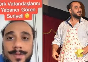 Suriyeli taklidi yaparak algı oluşturdu: Halkı sığınmacılara karşı kışkırttı kirli provokasyona muhaliflerden destek geldi!