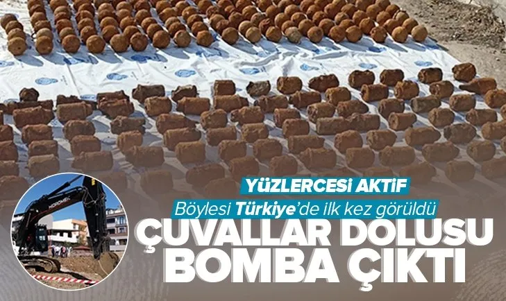 Balıkesir’de bina temelinde çuvallar dolusu bulundu! Bombalarla ilgili yeni ayrıntılar