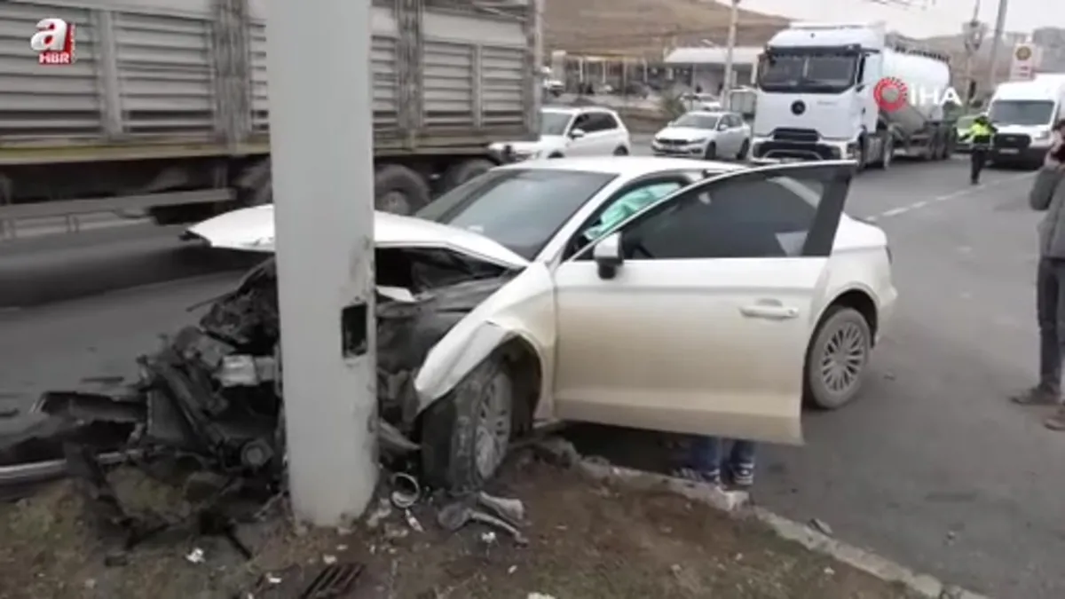 Malatya'da araçlar çarpıştı: 2 yaralı