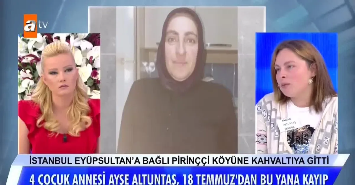 Müge Anlı, kuzeniyle kahvaltıya gittikten sonra haber alınamayan Ayşe Altuntaş'ı arıyor