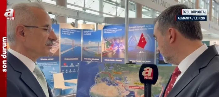 Bakan Uraloğlu’ndan Kalkınma Yolu Projesi vurgusu: Bütün Avrupa’ya ulaşacağız | A Haber’e özel konuştu!