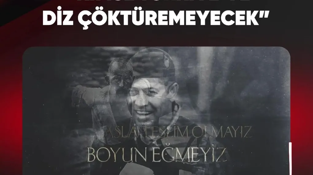 "KİMSE TÜRKİYE'YE DİZ ÇÖKTÜREMEYECEK"