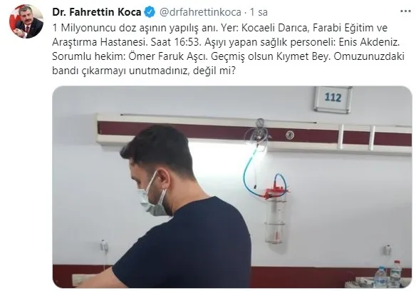 Sağlık Bakanı Fahrettin Koca açıkladı! 24 saatte kaç doz aşı yapıldı - 3
