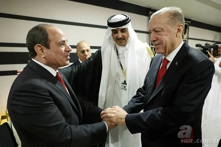 Başkan Recep Tayyip Erdoğan 2022 Dünya Kupası'nı dünya liderleri ile birlikte izledi