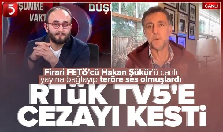 FETÖcü Şüküre ses olmuşlardı! RTÜK cezayı kesti