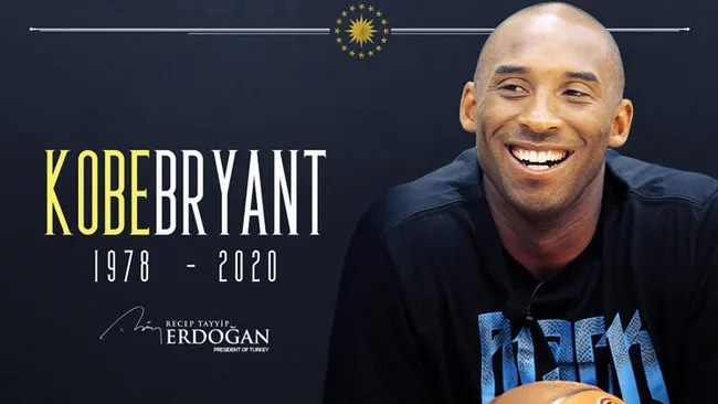 Başkan Erdoğan'dan Kobe Bryant mesajı - 1