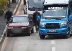 Trafik denetimindeki yaya numarasını drone yakaladı