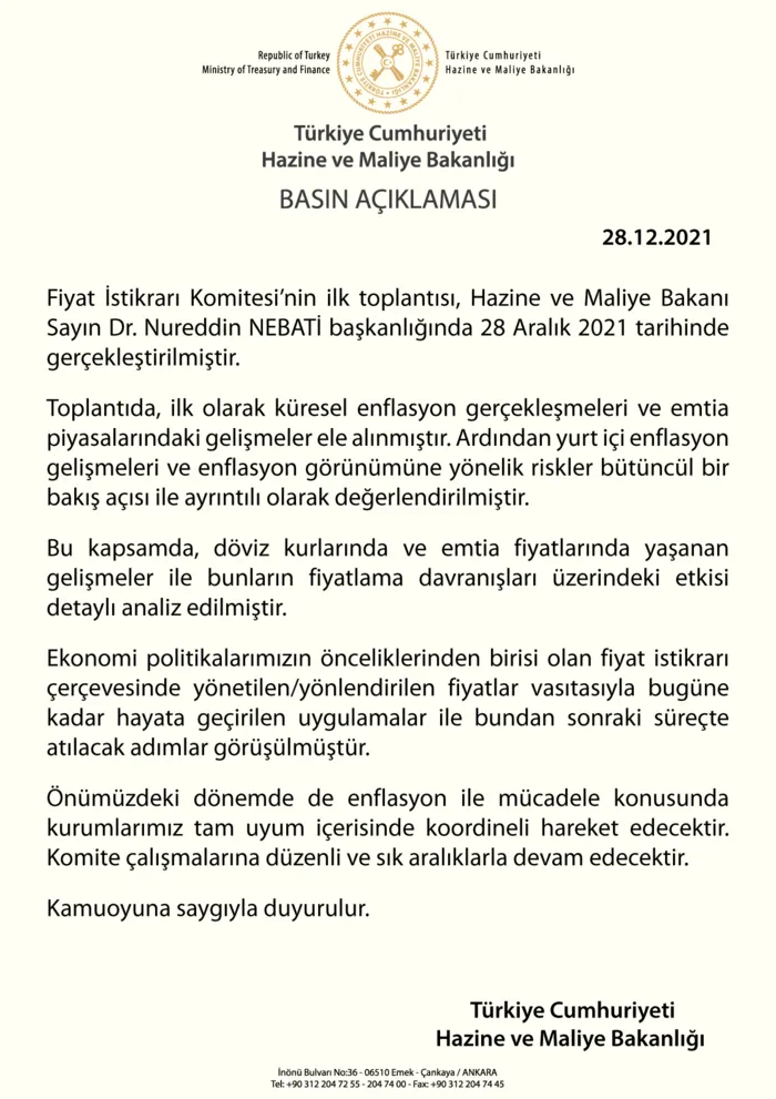 Son dakika: Türkiye'nin gündemi enflasyonla mücadele! Fiyat İstikrarı Komitesi Maliye Bakanı Nureddin Nebati başkanlığında toplandı - 4