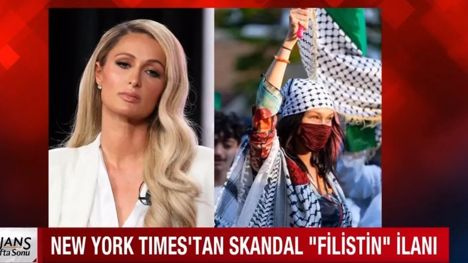 New York Times’tan skandal Filistin ilanı! Filistin’e destek veren ünlü isimler hedefte