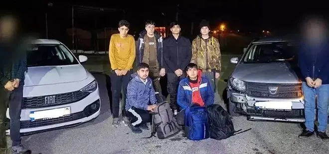 Tekirdağ'da 6 kaçak göçmen yakalandı