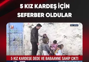 5 KIZ KARDEŞ İÇİN SEFERBER OLDULAR