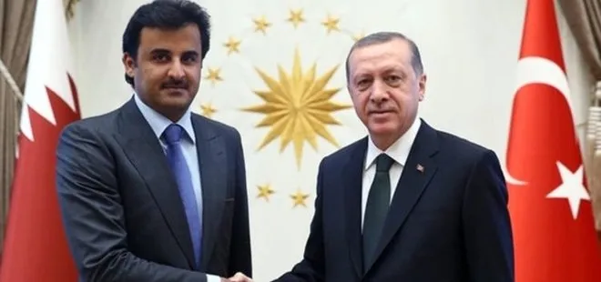 Başkan Erdoğan Katar Emiri ile telefonda görüştü!
