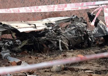Meksika'da polis helikopteri düştü