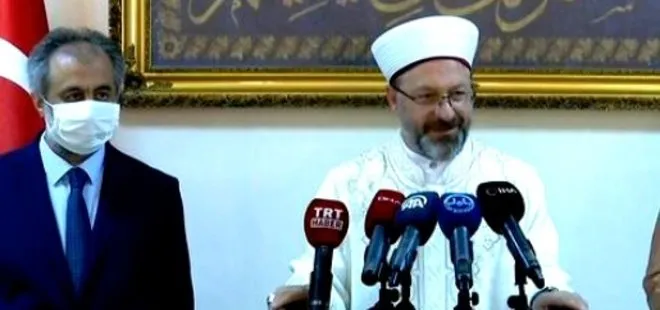 Son dakika: Ayasofya Camii’nde görevlendirilen imam-kayyım ve müezzinler kim? Diyanet İşleri Başkanı Ali Erbaş açıkladı