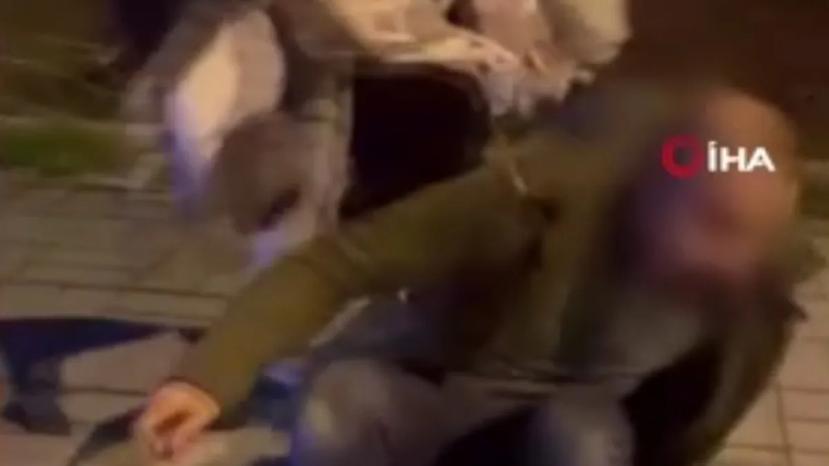 Arnavutköy’de sokak ortasında taciz skandalı: Genç kadın tekme tokat saldırdı