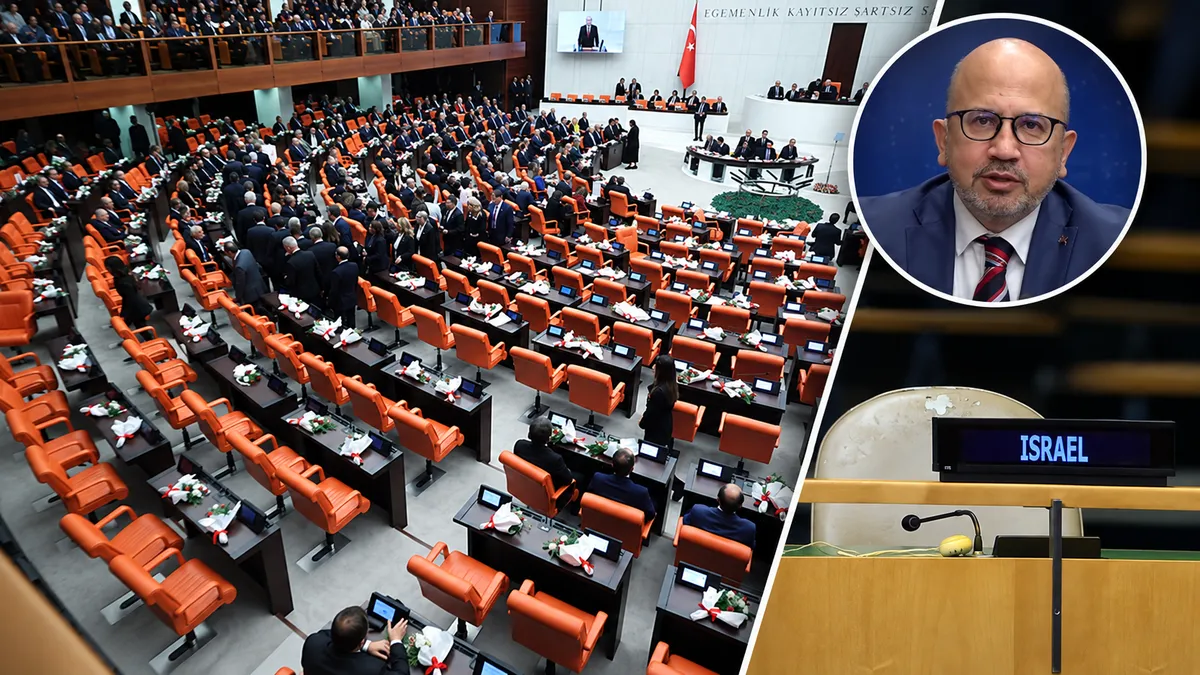 10 gün arayla iki benzer görüntü: Başkan Erdoğan kürsüye çıktı, Yeni Parti heyeti salonu terk etti! Tavır akıllara İsrail'i getirdi