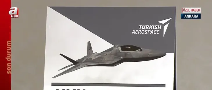 İşte milli savaş uçağının parçaları