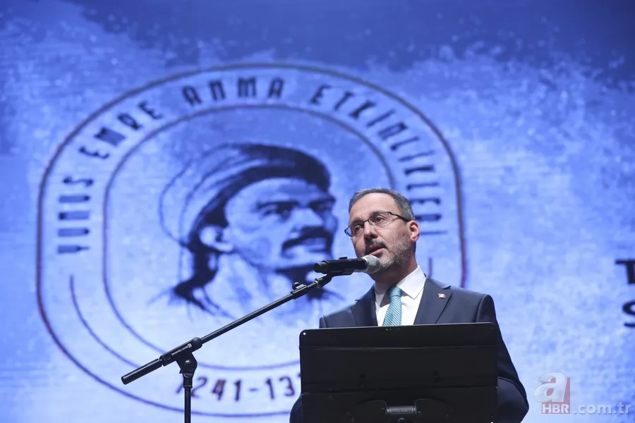 Bakan Kasapoğlu Yunus Emre anısına şiir okudu 7