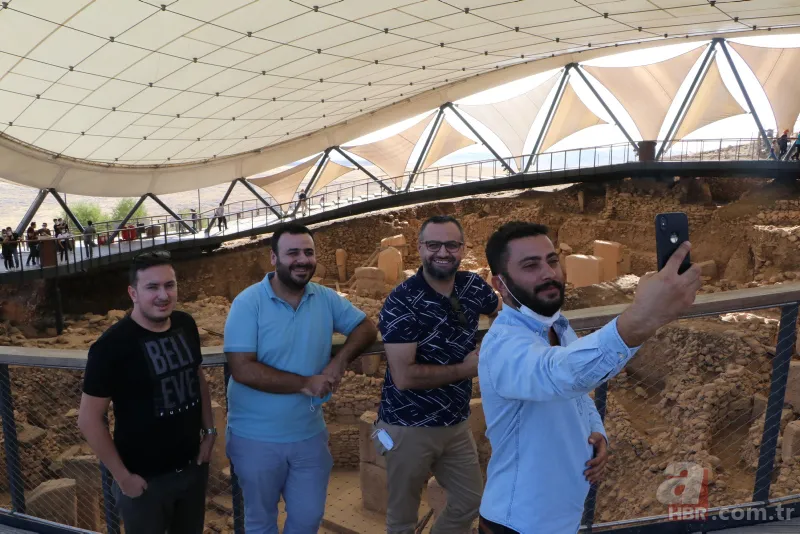 Dünyanın dört bir yanından ziyaretçi geliyor! Göbeklitepe'ye yoğun ilgi 11