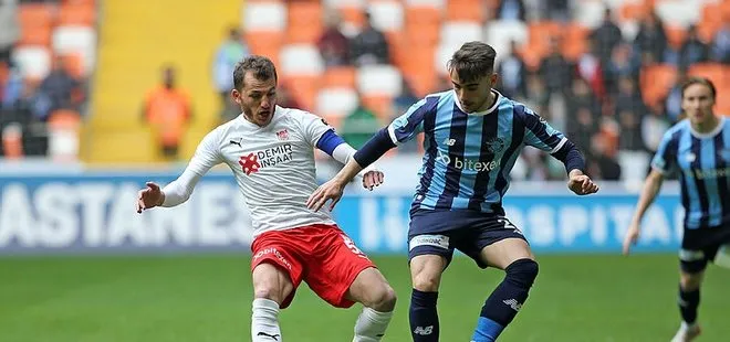 Adana Demirspor: 2 - Sivasspor: 3 MAÇ SONUCU | Sivasspor’dan kritik galibiyet