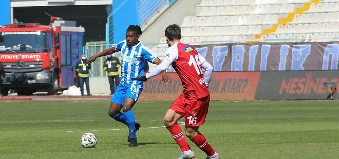 BB Erzurumspor ile Karagümrük 2-2 berabere kaldı