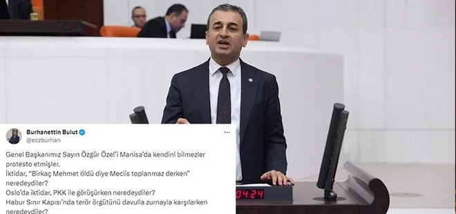 HDP ile iş tutan Özgür Özel şehit cenazesinden kovuldu! CHP’li Burhanettin Bulut şehit yakınlarına hakaret etti: Kendini bilmezler