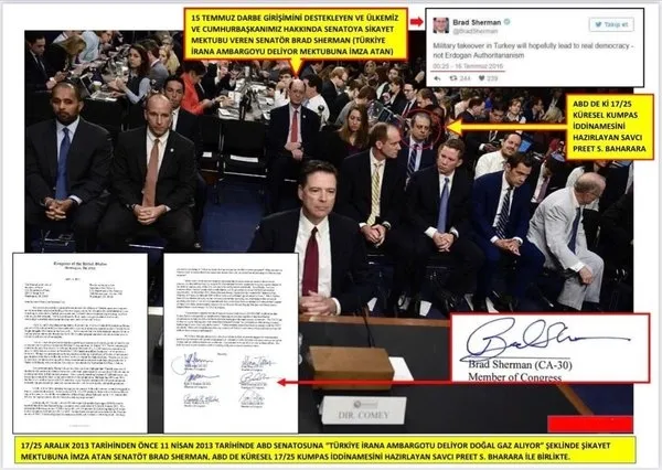 ABD’nin 46 meclis üyesinden skandal Dağlık Karabağ mektubu! 15 Temmuz’u destekleyen isim de var