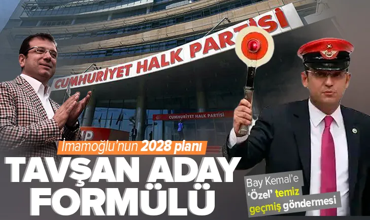 İmamoğlunun 2028 planı: Tavşan aday formülü