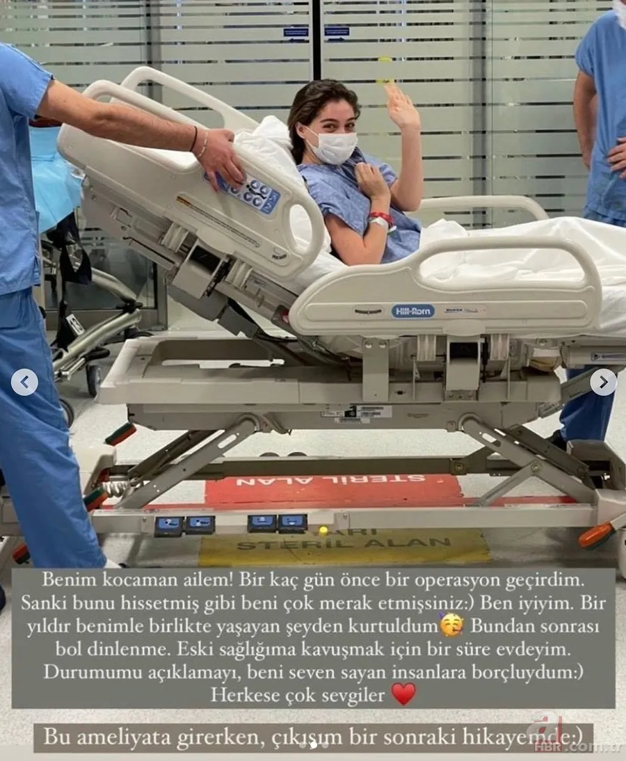 Cemre Baysel ameliyat sonrası paylaştı: "Biz neler atlattık" 4