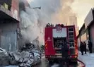 İstanbul’da iki işyerinde çıkan yangın söndürüldü