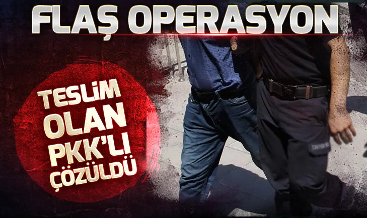 Teslim olan PKKlı bilgileri verdi!