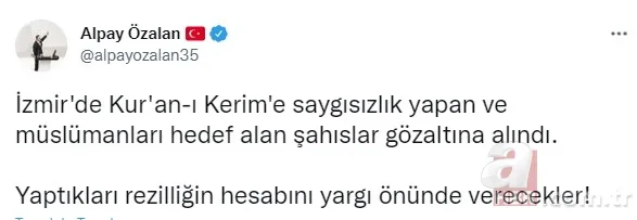 İzmir Çiğli’de Kur’an-ı Kerim’i yakan ahlaksızlar tutuklandı! Görüntüler infiale yol açtı 12