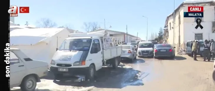 İşte depremin yıktığı Doğanşehir! A Haber canlı yayınında vatandaş böyle seslendi: Devlet burada her şey burada