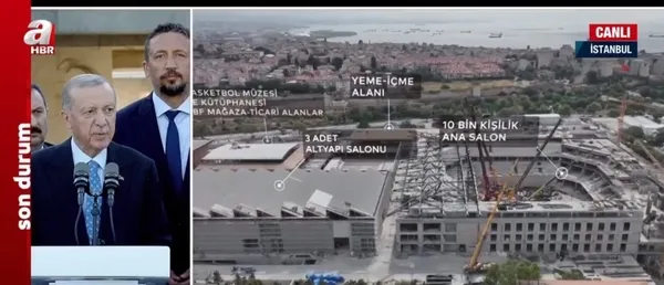 Başkan Erdoğan’dan Abdi İpekçi Basketbol Gelişim Merkezi müjdesi: 2024’te hizmete girecek